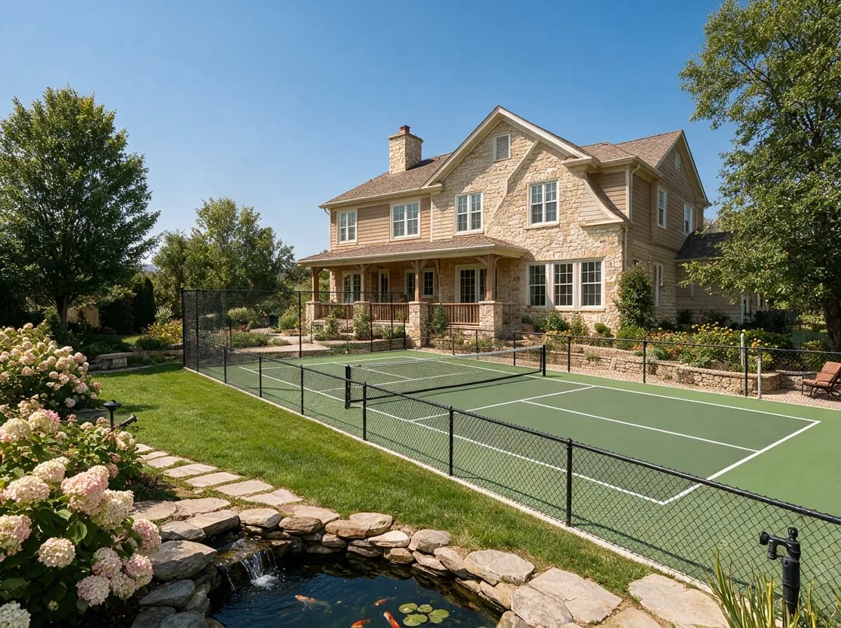 Tennis Court Installation