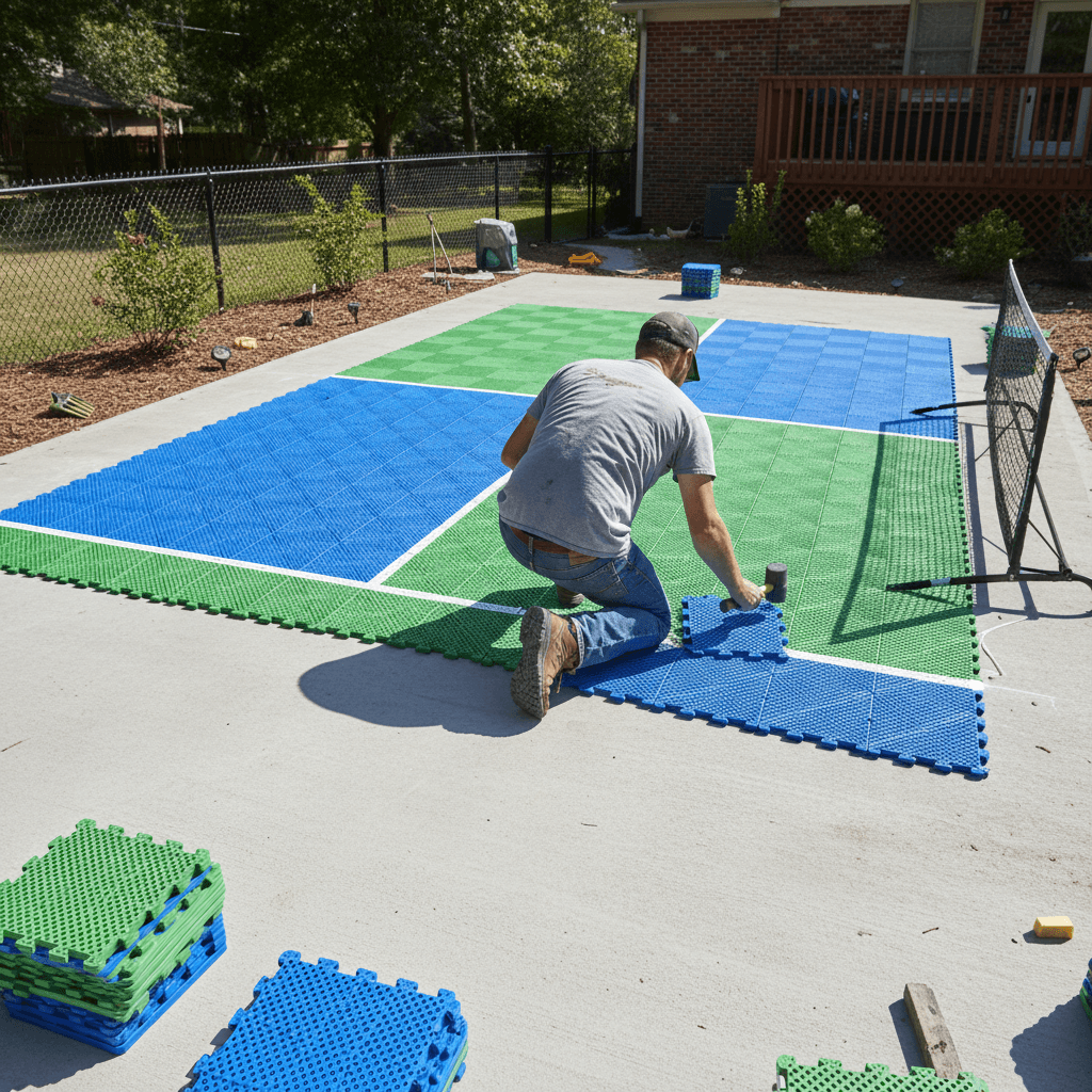 Pickleball Court Installation